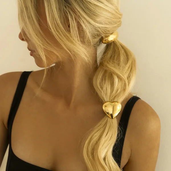 Glossy Dome Ponytail Clips - Image 3
