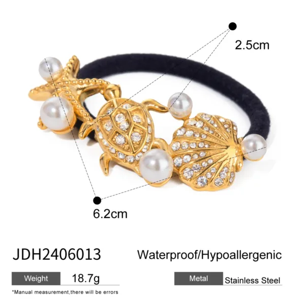 Glossy Dome Ponytail Clips - Image 15