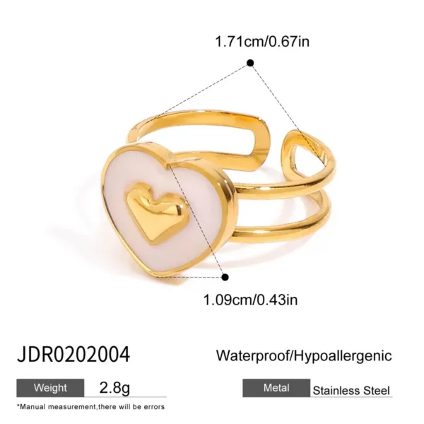 Starfish Adjustable Open Ring - Image 8