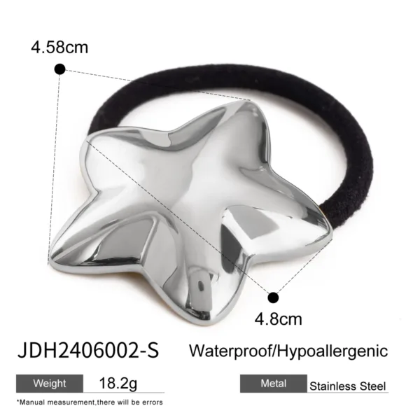Glossy Dome Ponytail Clips - Image 10