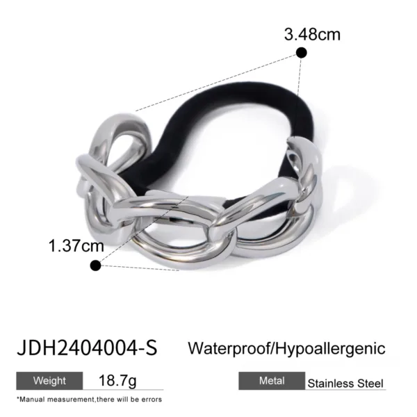 Glossy Dome Ponytail Clips - Image 21