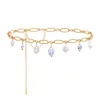 Ceramic Pearl Waist Belly Chain