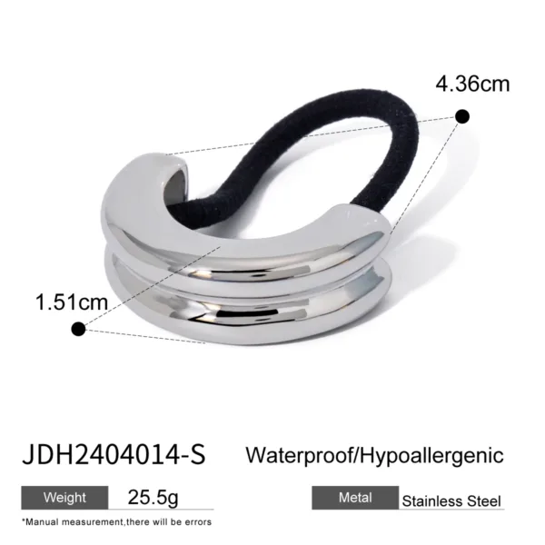 Glossy Dome Ponytail Clips - Image 33