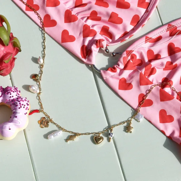 Ceramic Pearl Waist Belly Chain - Image 3