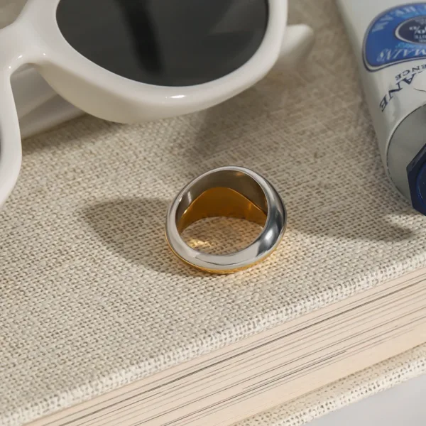 Minimalist Stainless Steel Ring Set - Image 6