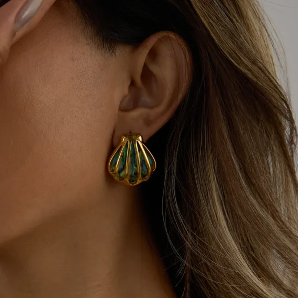 Ocean Style Shell Earrings - Image 5