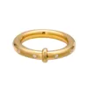 Round Zircon Rhinestone Men's Ring