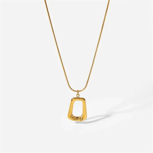 Trendy Geometric Pendant Necklace